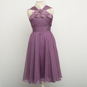 Le Chateau Retro Dress, Size 4 -6, Wisteria Colour